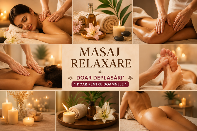 Masaj relaxare doar deplasari doar pentru doamne